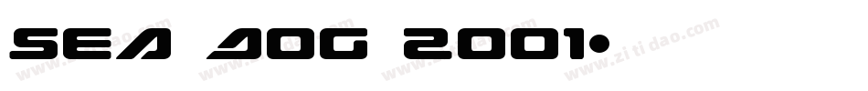 Sea Dog 2001字体转换